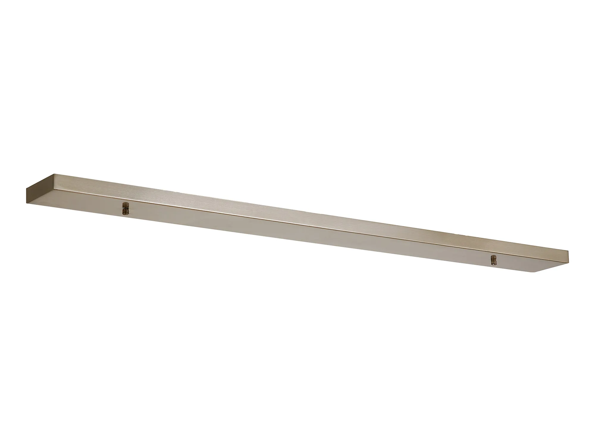 D0834SN/NH  Hayes No Hole 1100 x 100mm Linear Ceiling Plate Satin Nickel